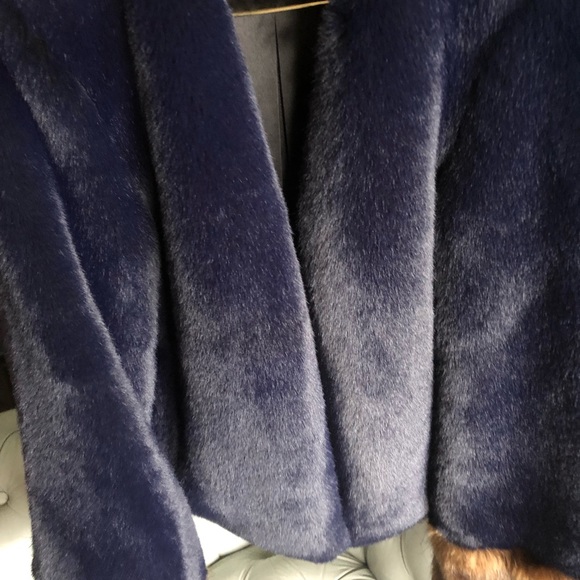 STAUD FAUX FUR COAT - Picture 4 of 4